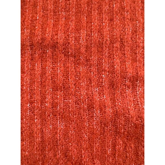 Vero Moda Leroya Crew Neck Pullover Sweater Burnt Orange XXL - Picture 5 of 6